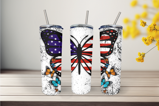 USA Gnome 20 Ounce Stainless Steel Tumbler, Great Gift for anyone! Great birthday gift